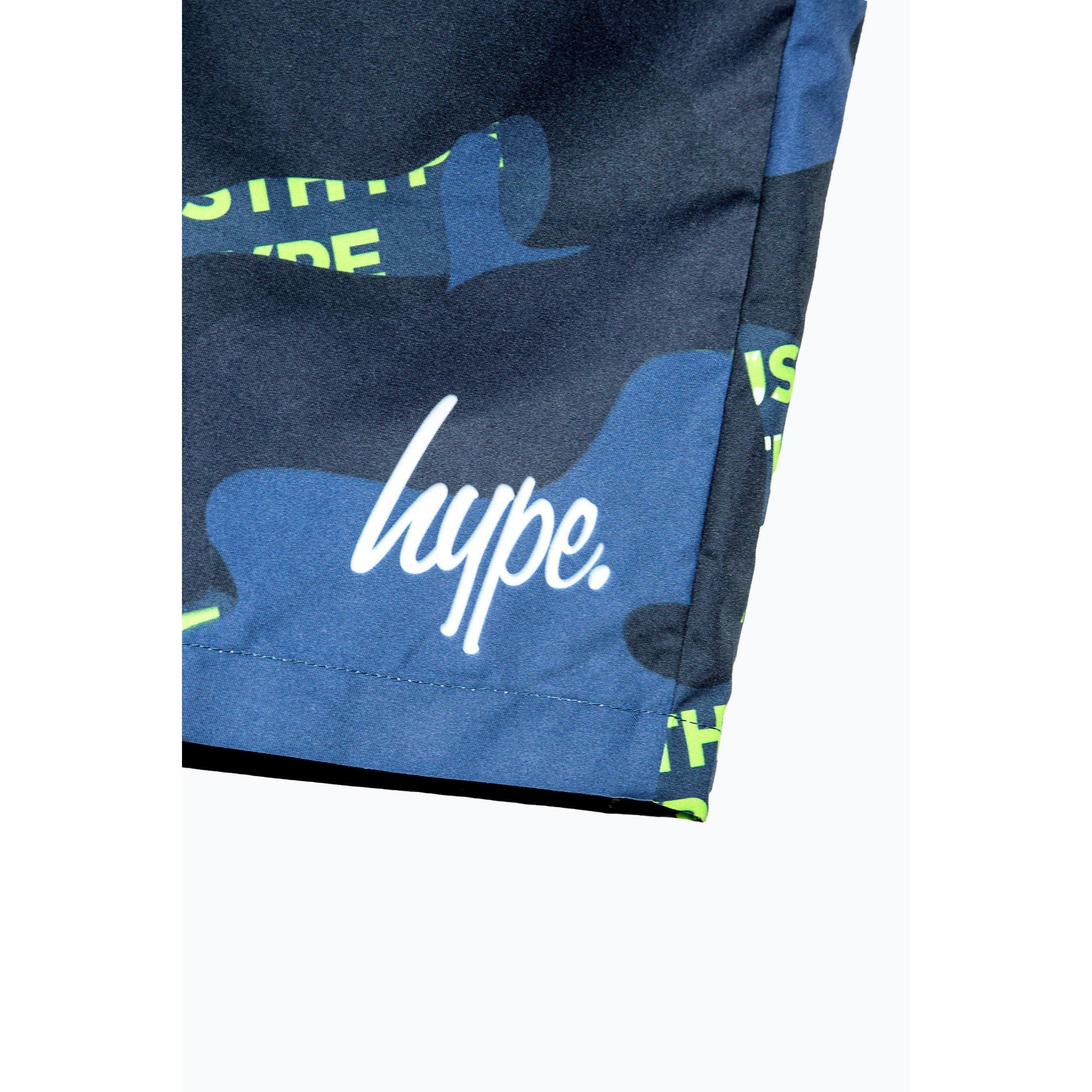 Hype Camo Swimming Shorts Juniors