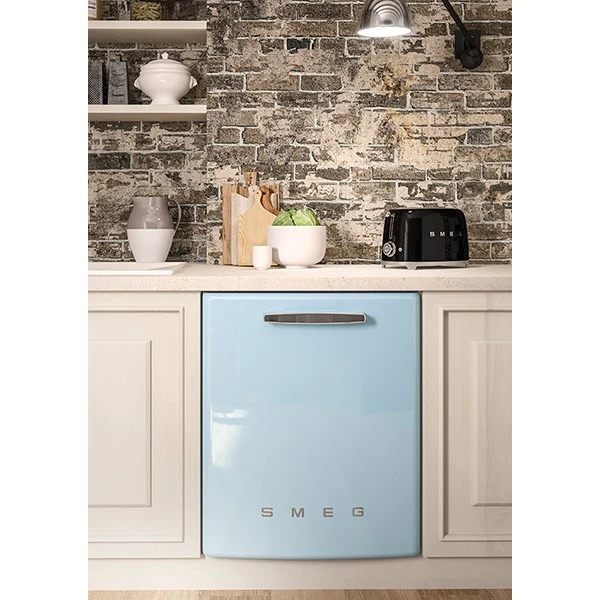 Toaster 2 fentes noir 950 W TSF01BLEU Smeg
