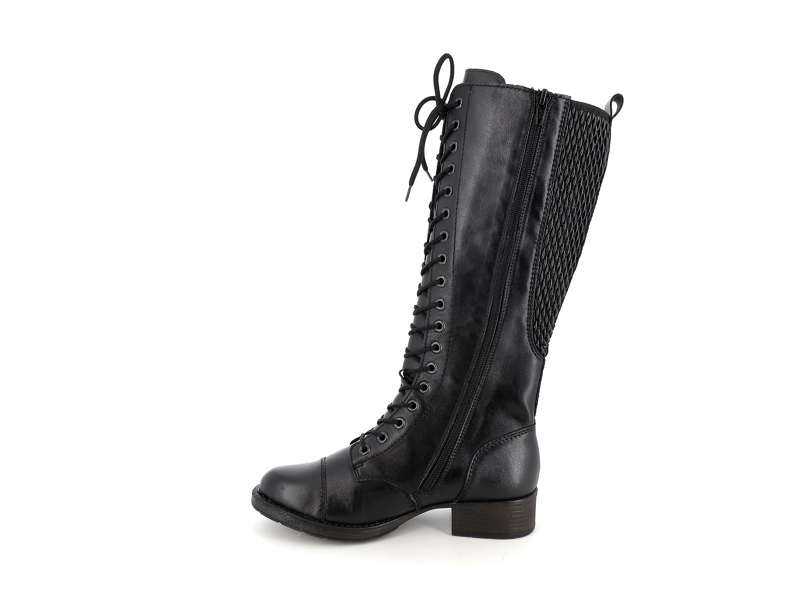 Rieker-Z9542 Cuir Noir