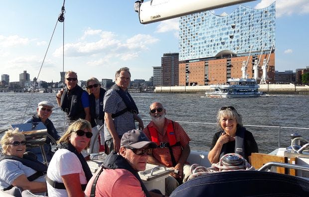 Segeln für zwei in Hamburg