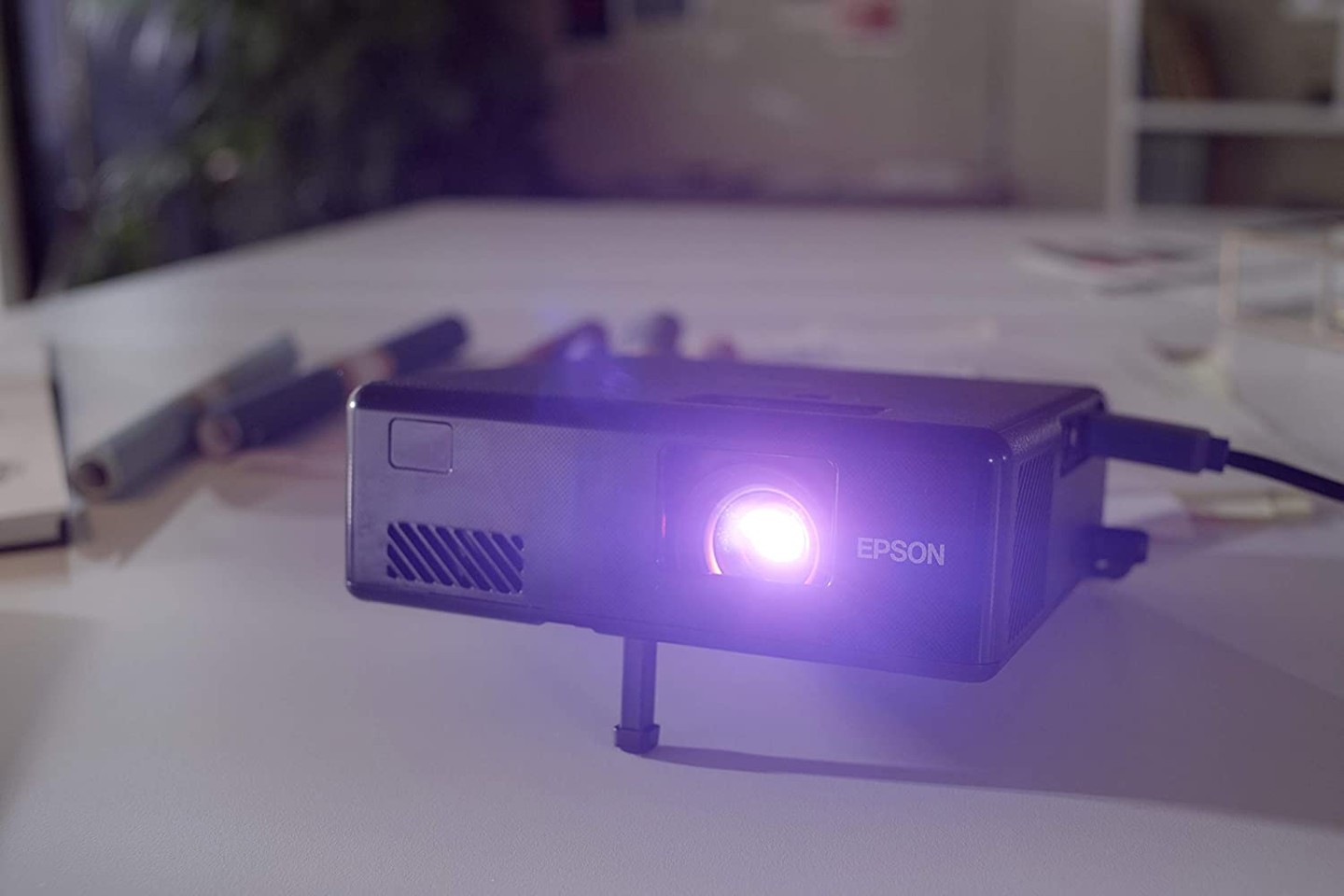 Epson - EF-11 Mini laserprojektions-tv - Home Cinema