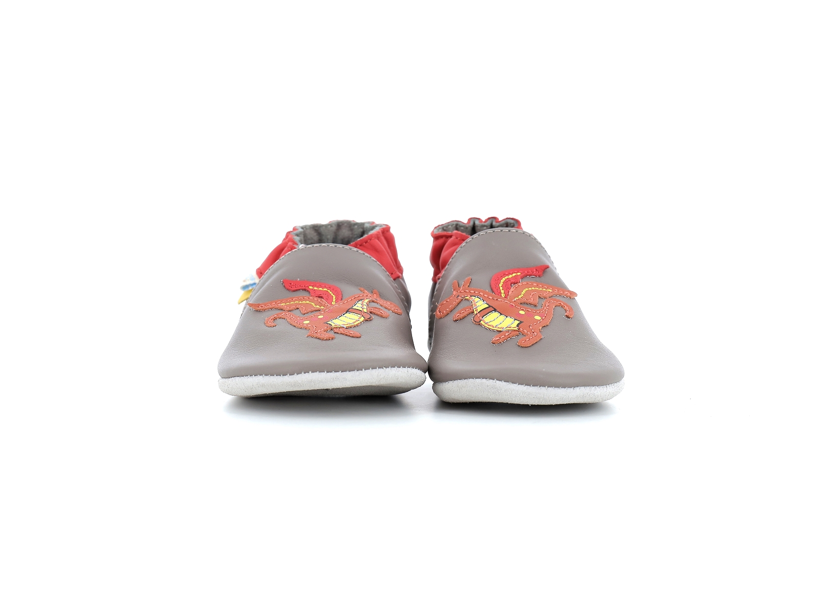 Robeez-FIRETALE Cuir Gris