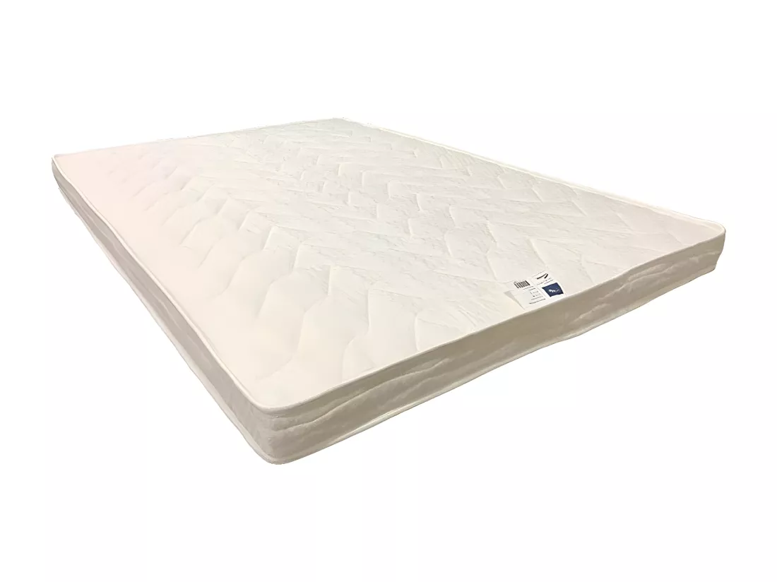 Matelas 120x190 cm Latex pour Canapé Lit avec Alèse - 7 Zones de Confort, 15 cm épaisseur