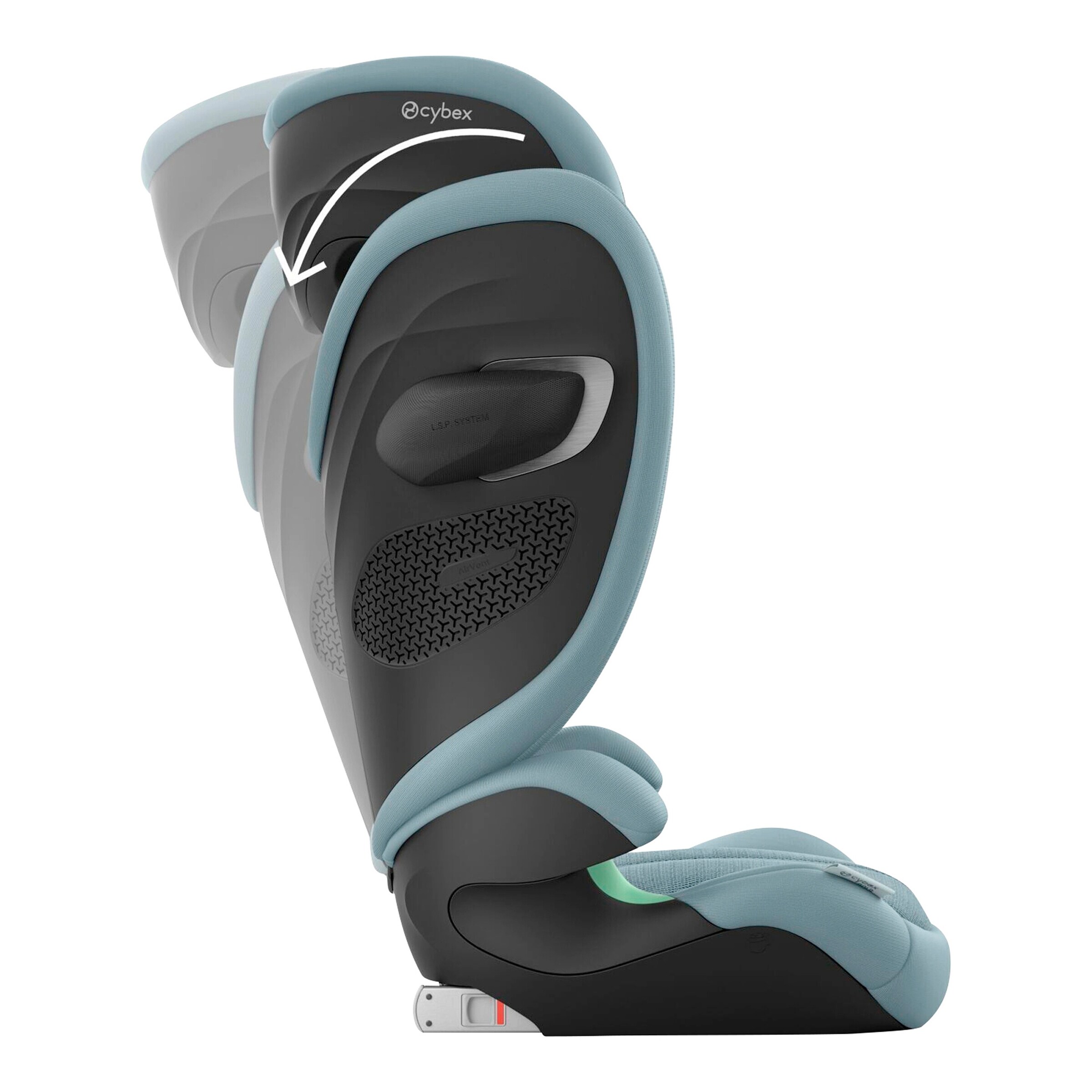 Cybex - GOLD Kindersitz SOLUTION G2 I-FIX PLUS stormy blue