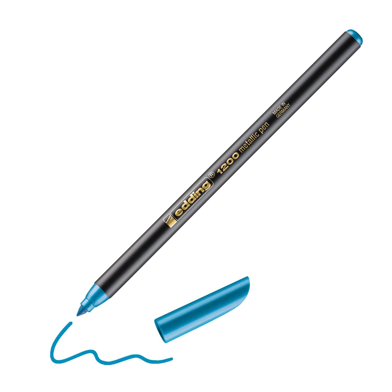 Edding Fasermaler 1200 blau metallic