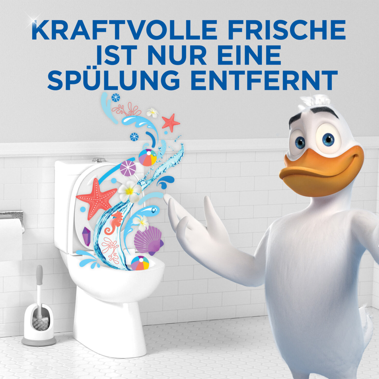 WC-Ente WC Active Nachfüller Marine