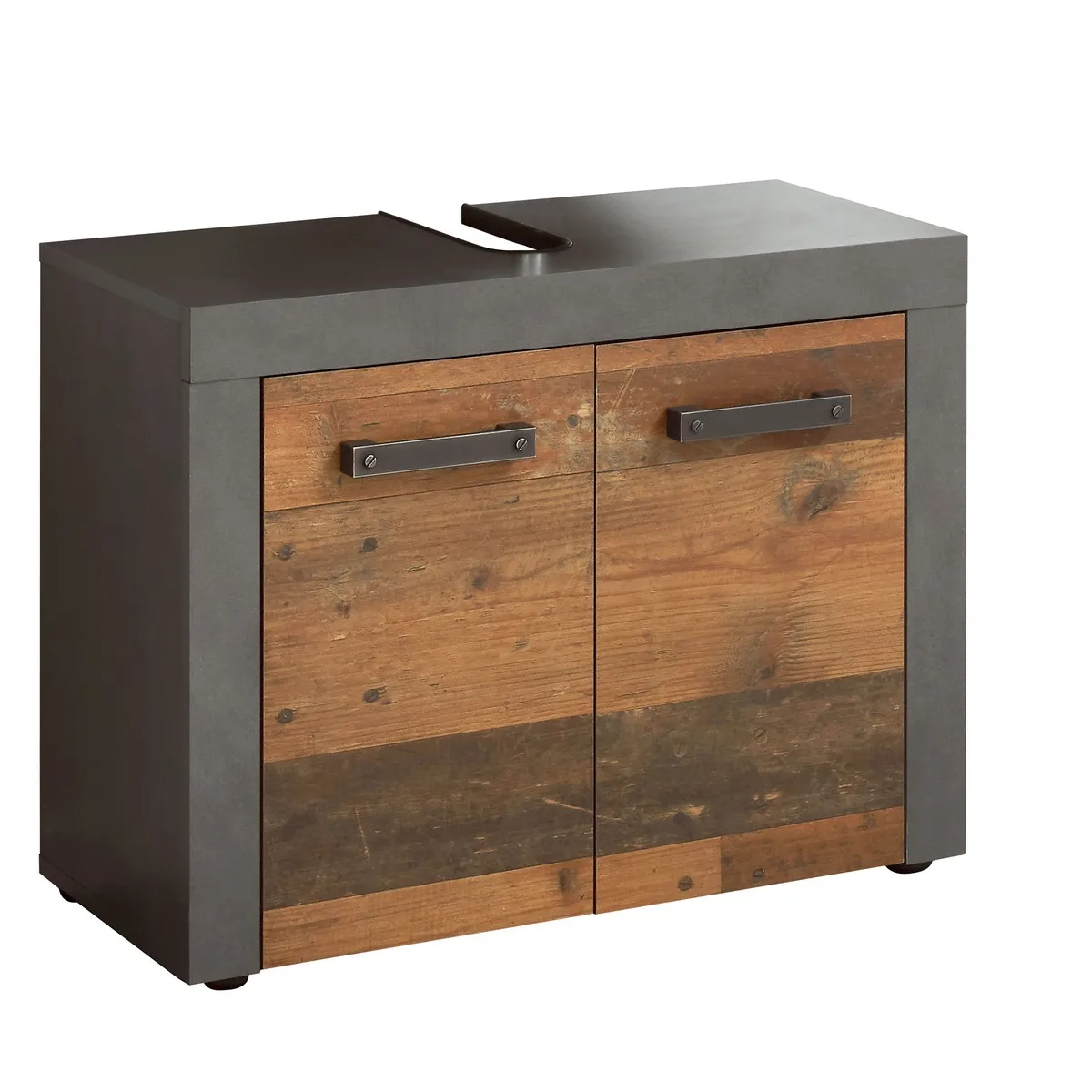EPIKASA Meuble sous lavabo Indy marron