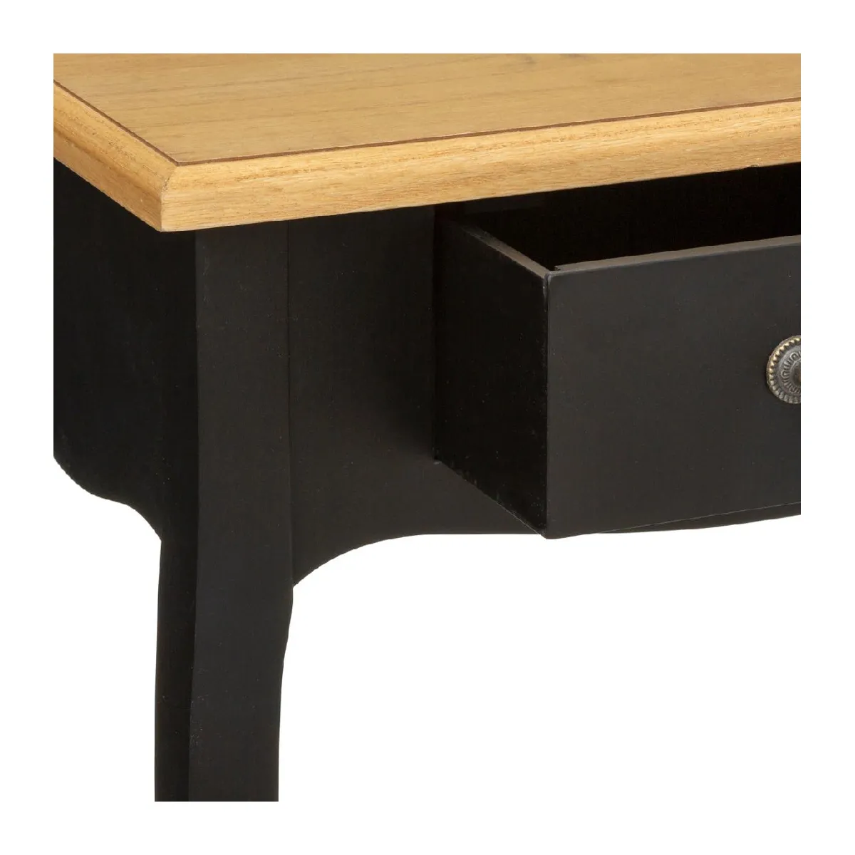 Atmosphera, Createur D'Interieur Atmosphera Table de chevet Chrysa Noir