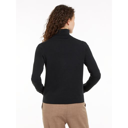 Tommy Hilfiger Jersey Stitch Striktrøje, Black, L
