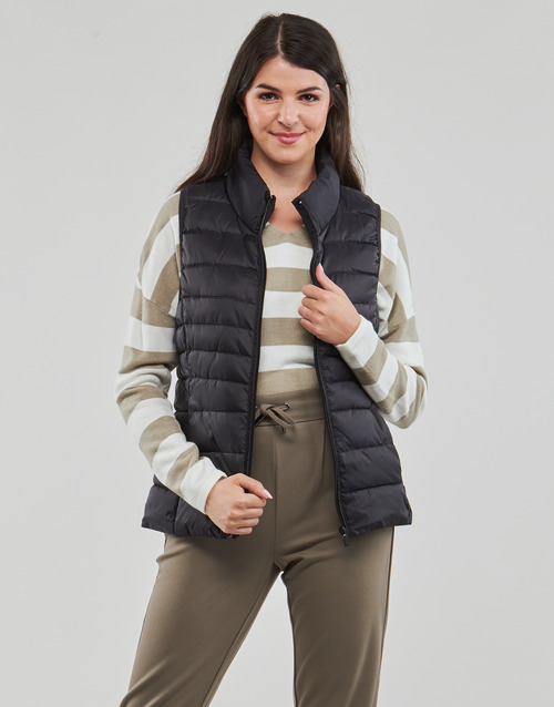 Only - ONLNEWCLAIRE QUILTED WAISTCOAT OTW Negro