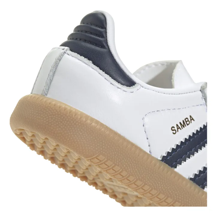 Adidas Baskets Lacets Elastiqués Samba Semelle Gomme | Bleu marine