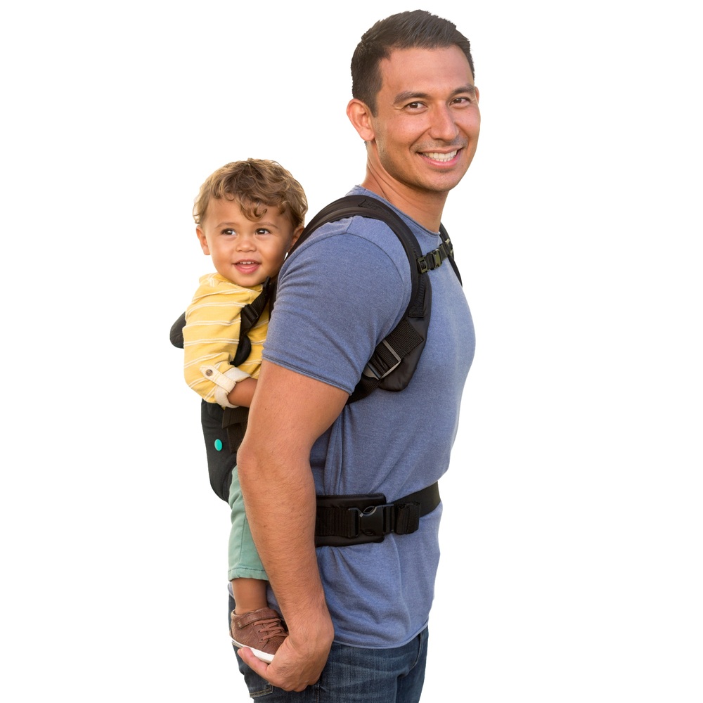 Infantino Flip Advanced 4-in-1 Babytrage Schwarz Denim
