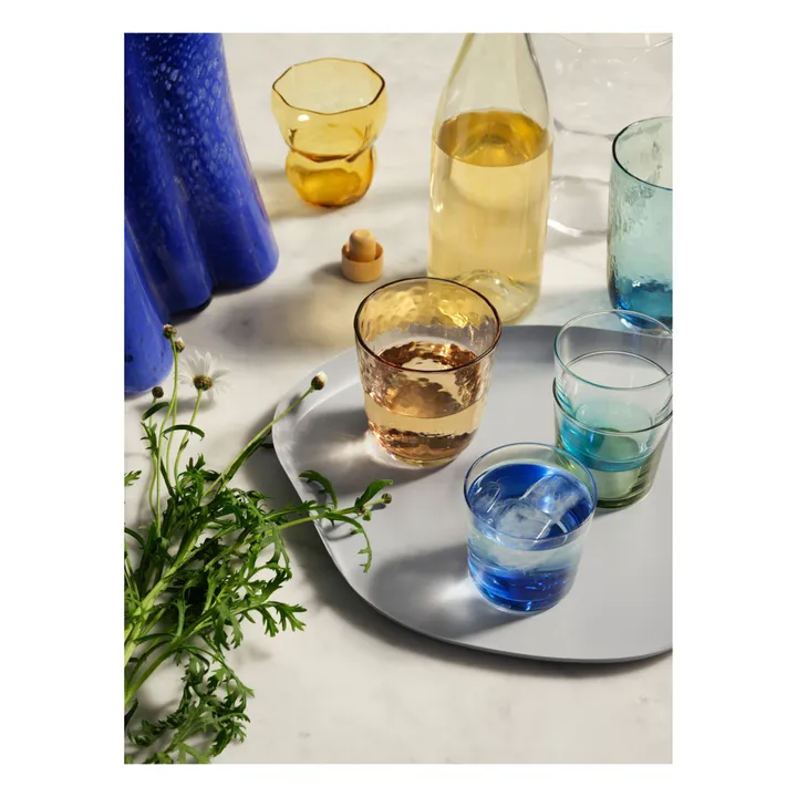 Broste Copenhagen Verre à eau Hue en verre soufflé