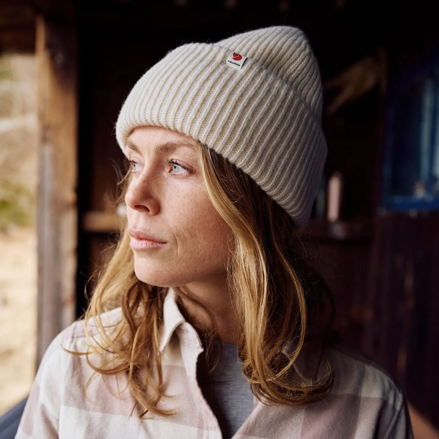 Fjällräven Fjällräven Heavy Beanie Chalk White