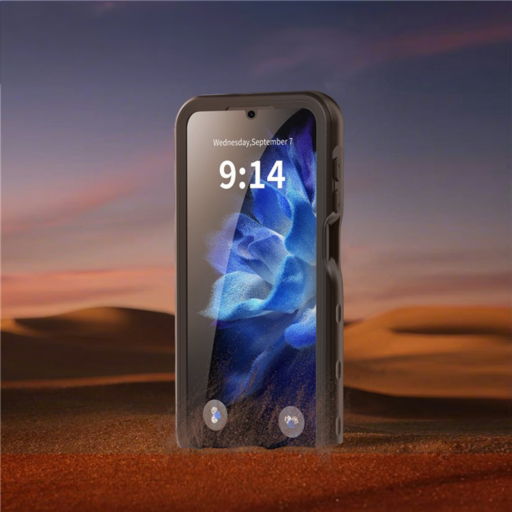 Samsung Galaxy A16 Wasserfeste Outdoor Schutz Hülle (IP68) - Schwarz
