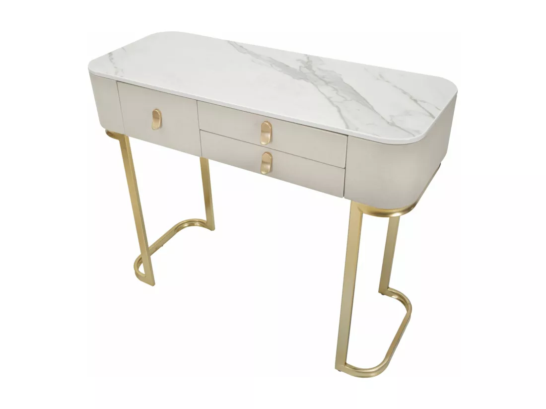 CONSOLE 3 TIROIRS BEAUTÉ CM 100X40X80