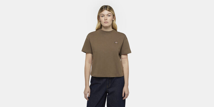 Dickies OAKPORT BOXY SS TEE MUSHROOM Mushroom