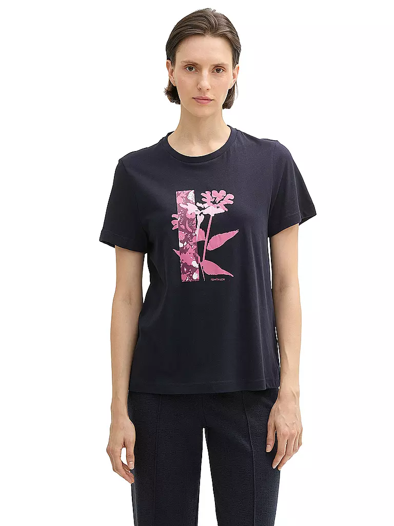 TOM TAILOR T-Shirt blau