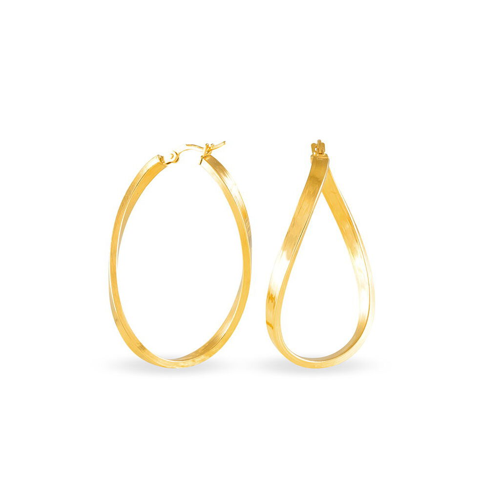 Créoles Silla Or Jaune