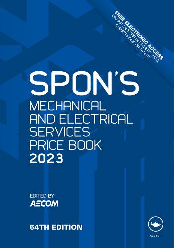 Spon's Mechanical and Electrical Services Price Book 2023 - Spon's Price Books (Hardback)