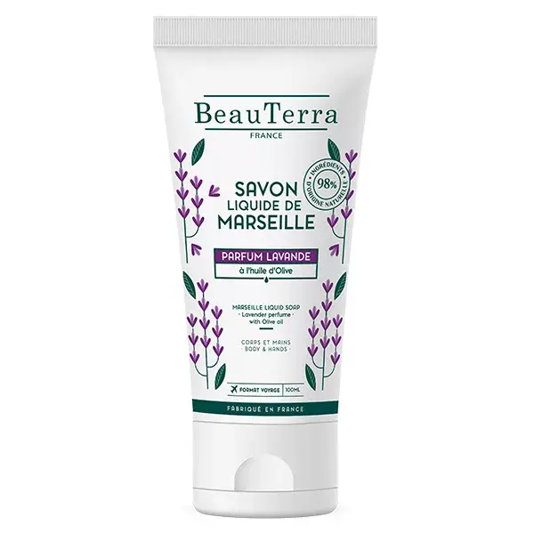 Sabonete Líquido Beauterra Lavanda Marselha 100ml