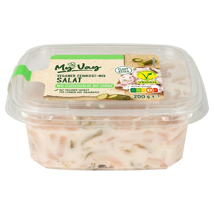 MY VAY Veganer Feinkost-Mix 200 g, Gurke
