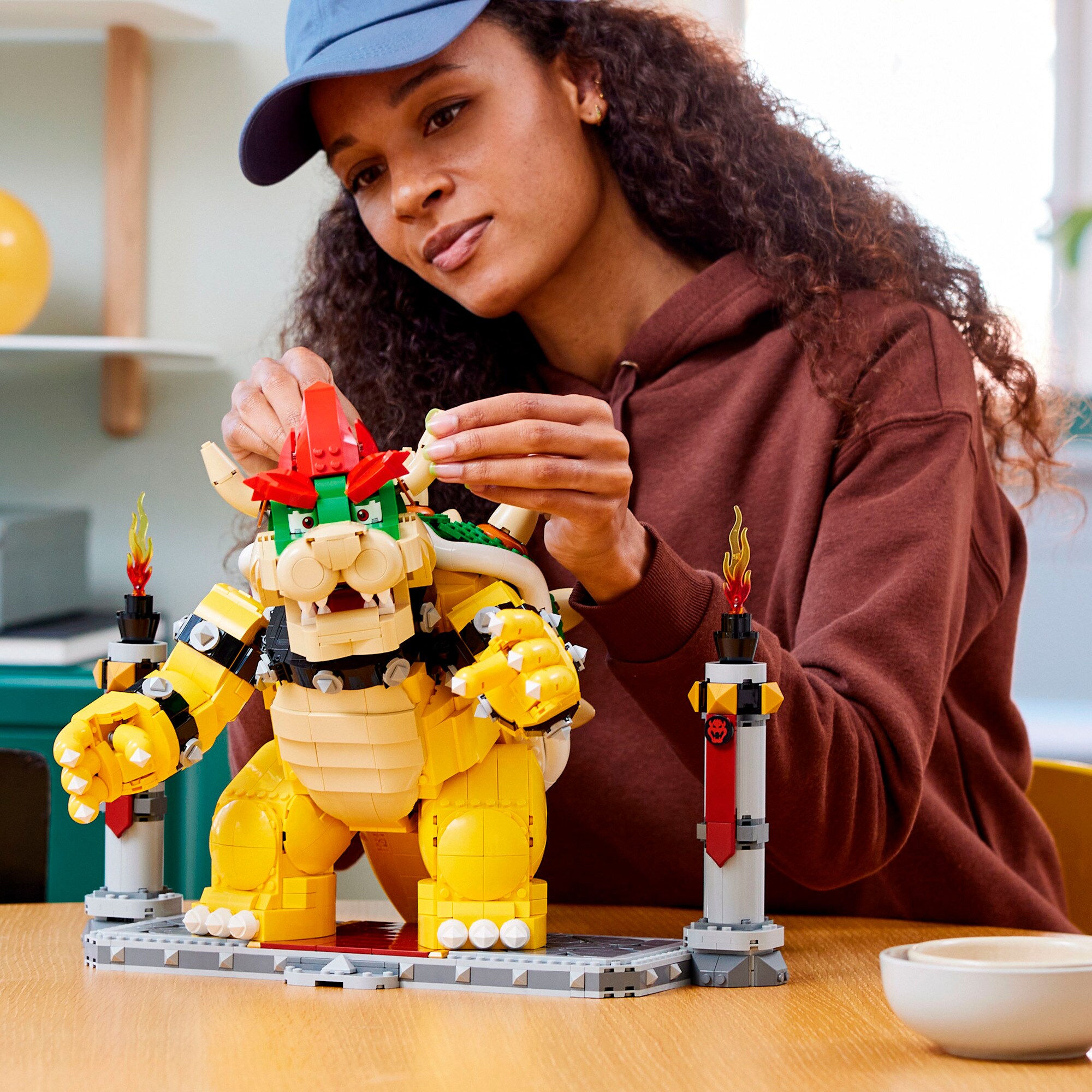 LEGO Konstruktionsspielzeug Super Mario - Der mächtige Bowser