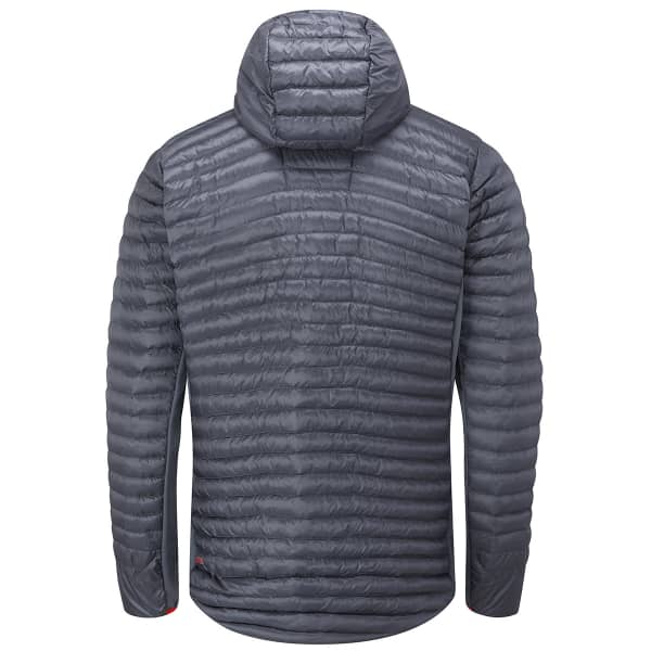 Doudoune randonnée RAB CIRRUS FLEX 2.0 HOODY STEEL