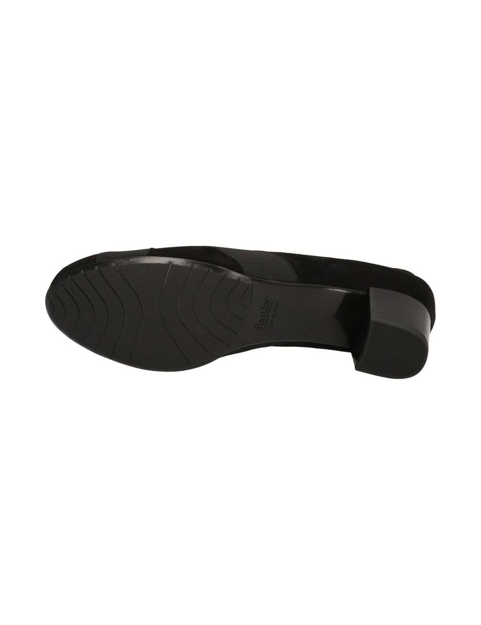Veloursleder Pumps