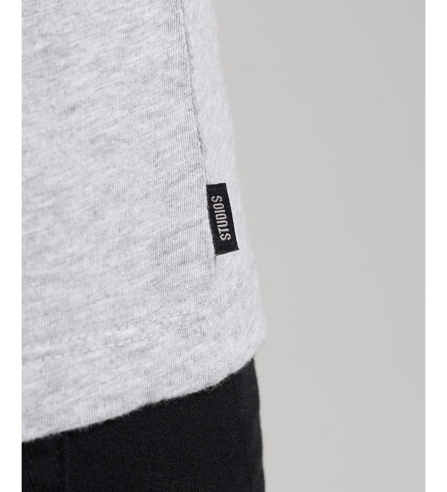 Camiseta de bolso Superdry Studios cinza