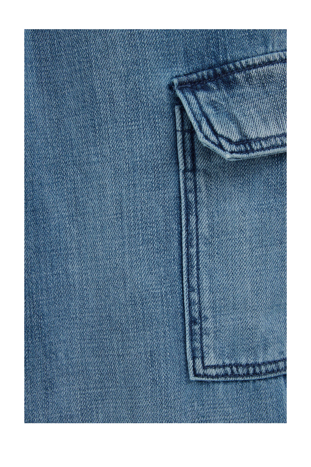 WE Fashion high waist loose fit jeans easy blue denim