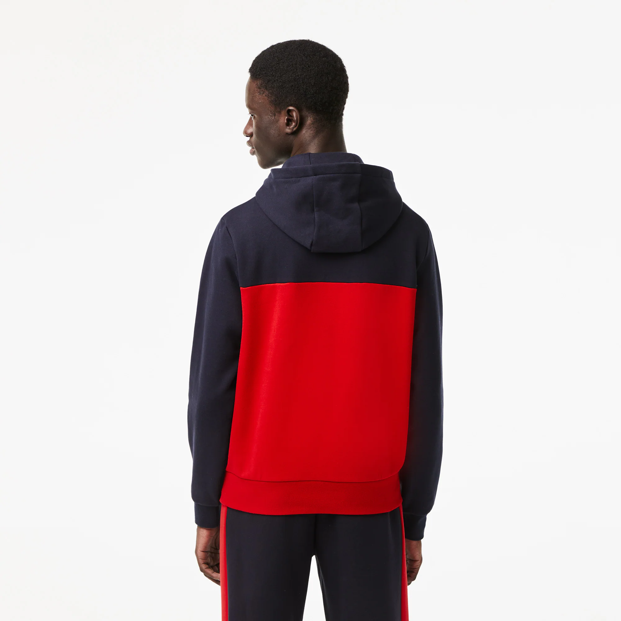 Herren Pulli mit Logo und Colourblock Sweatshirts - Blau - Lacoste - Herren