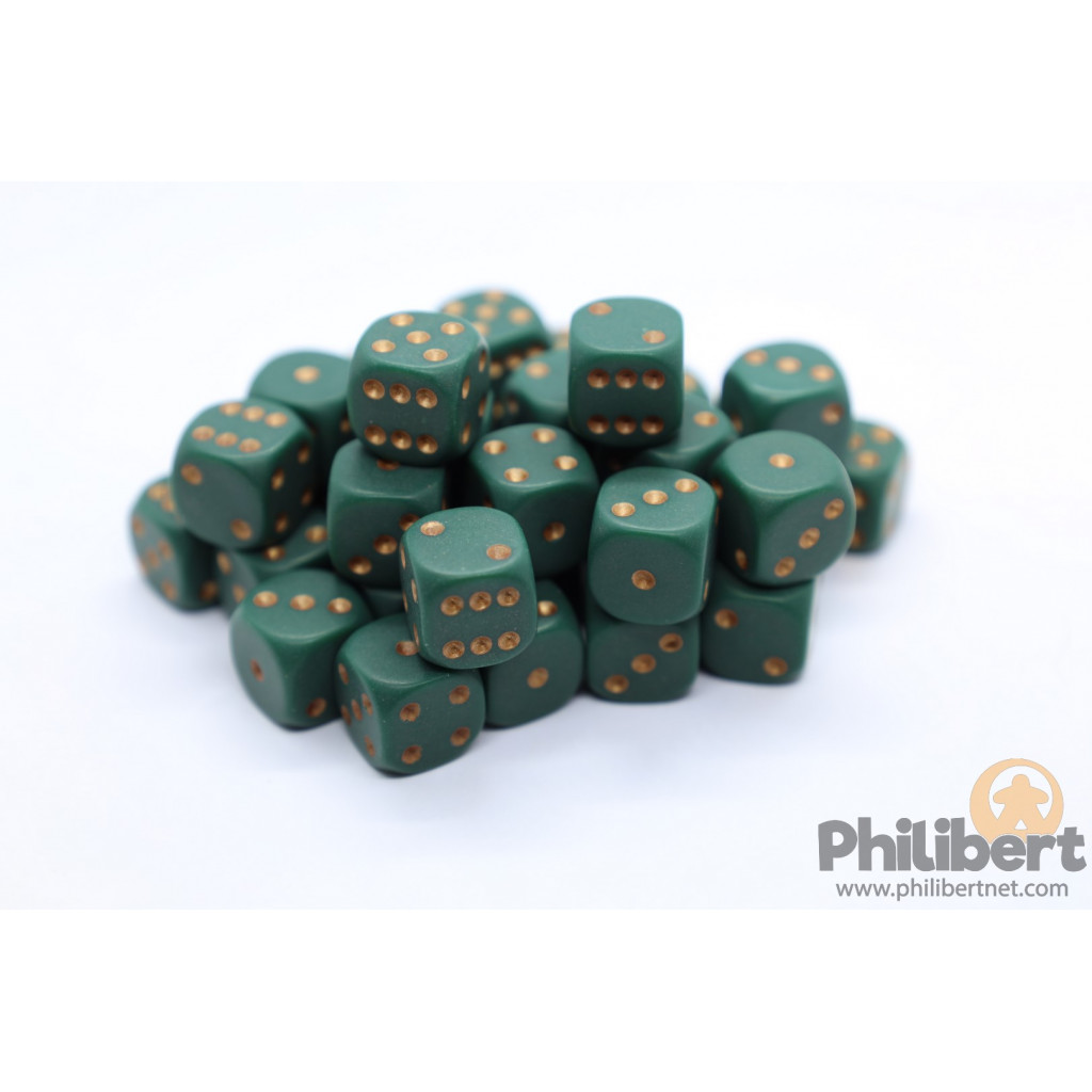 Set de 36 Dés Chessex : Opaques