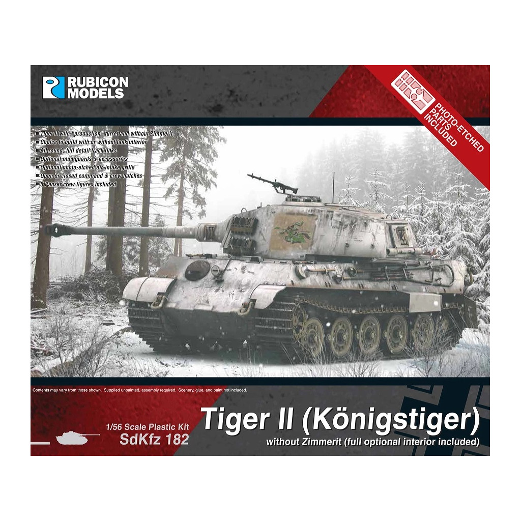 King Tiger without Zimmerit