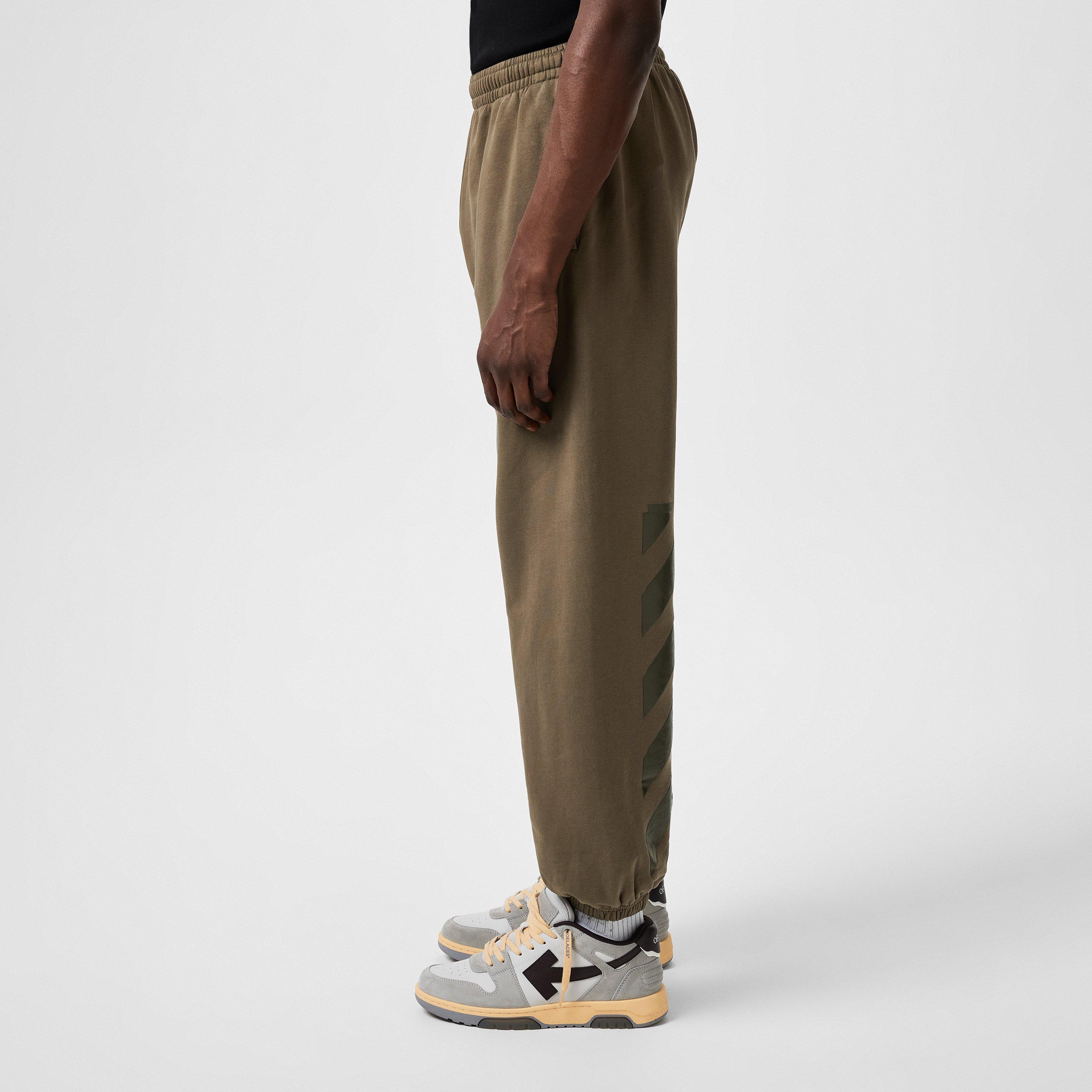 Off White Slim Fit Sweatpants