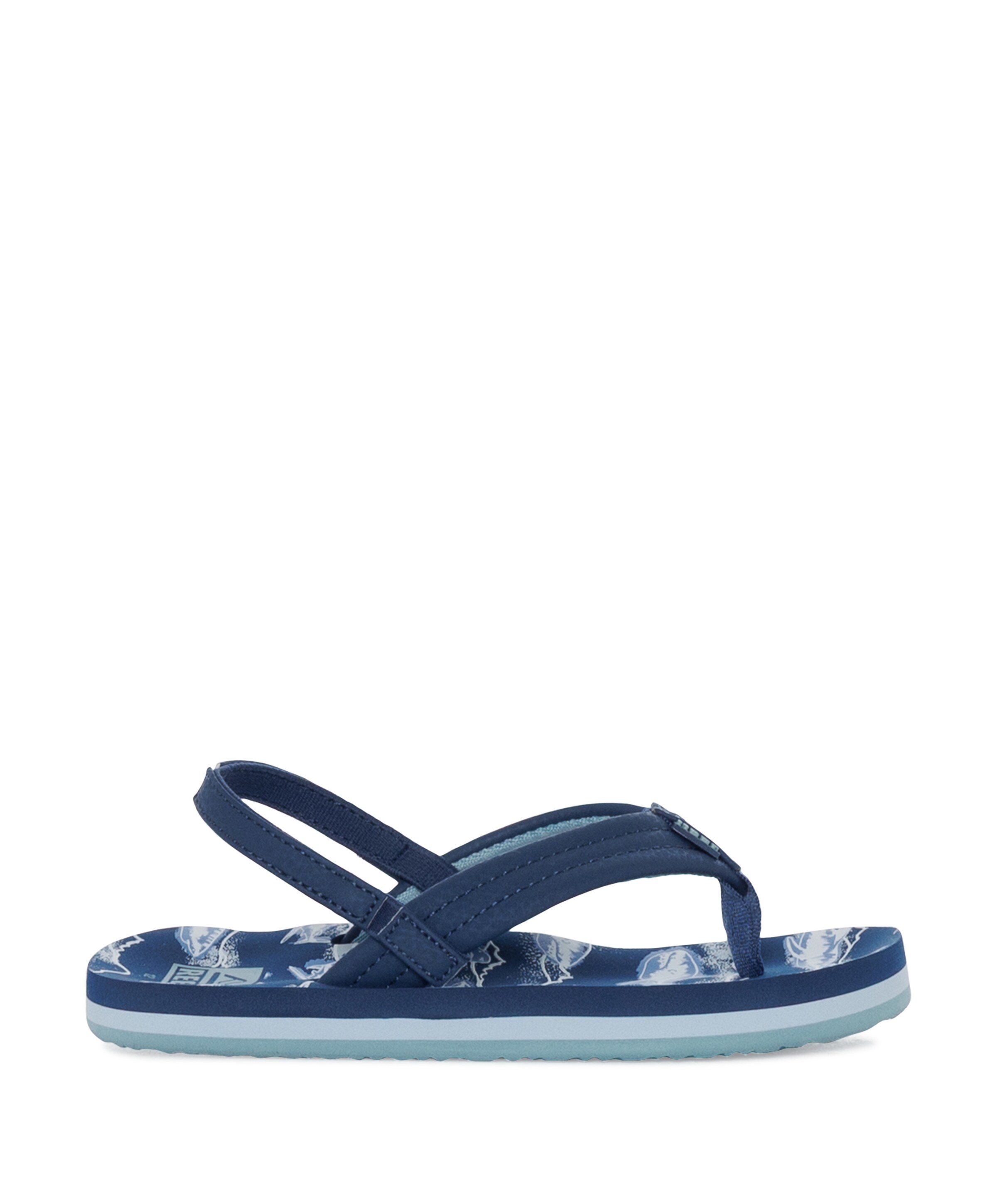 Reef LITTLE AHI uniseks slippers  blauw