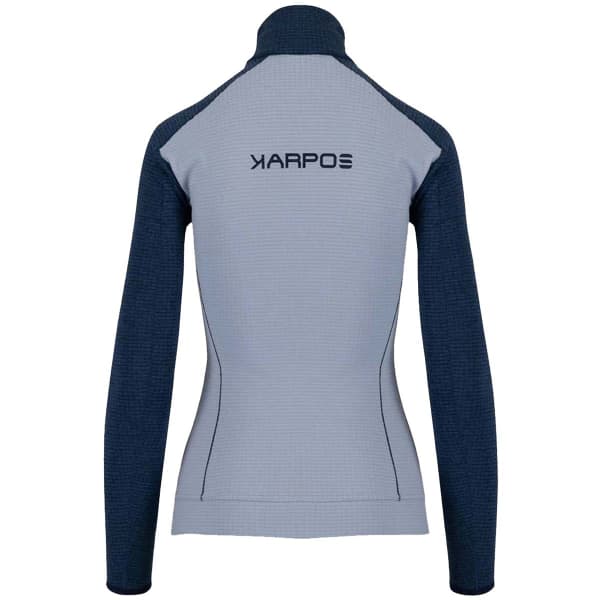 Veste polaire ski rando KARPOS AMBRIZZOLA W FULL ZIP HALOGEN /OUTER SPACE