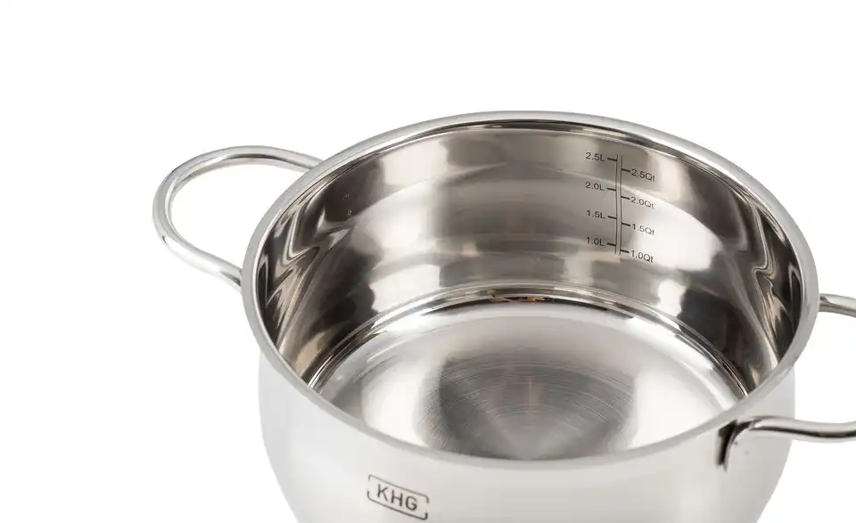 KHG Topfset, 5-teilig Platin
