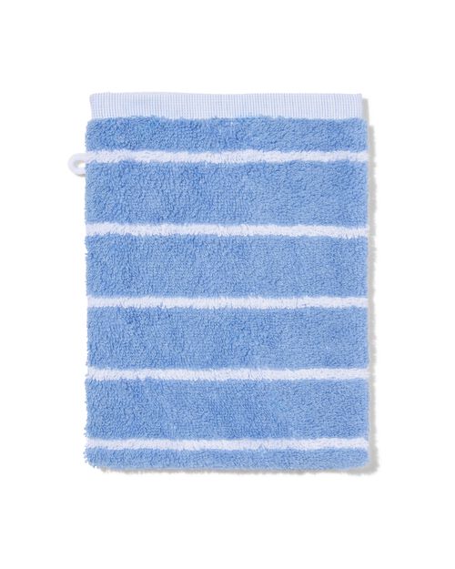 gant de toilette épais de qualité supérieure avec rayures