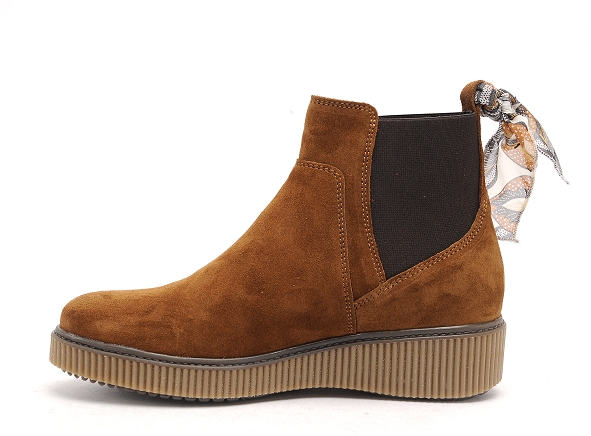 Goodstep boots bottine plates femme cordoba 3550 marron