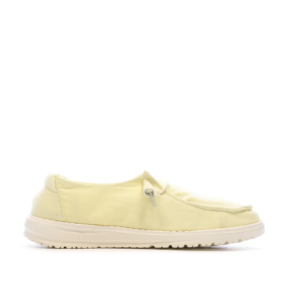 Hey Dude Chaussures Jaune Femme Hey Dude Wendy