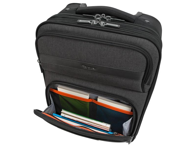 Targus Notebook-Rollkoffer City Smart Compact Business-Trolley mit 2 Rollen
