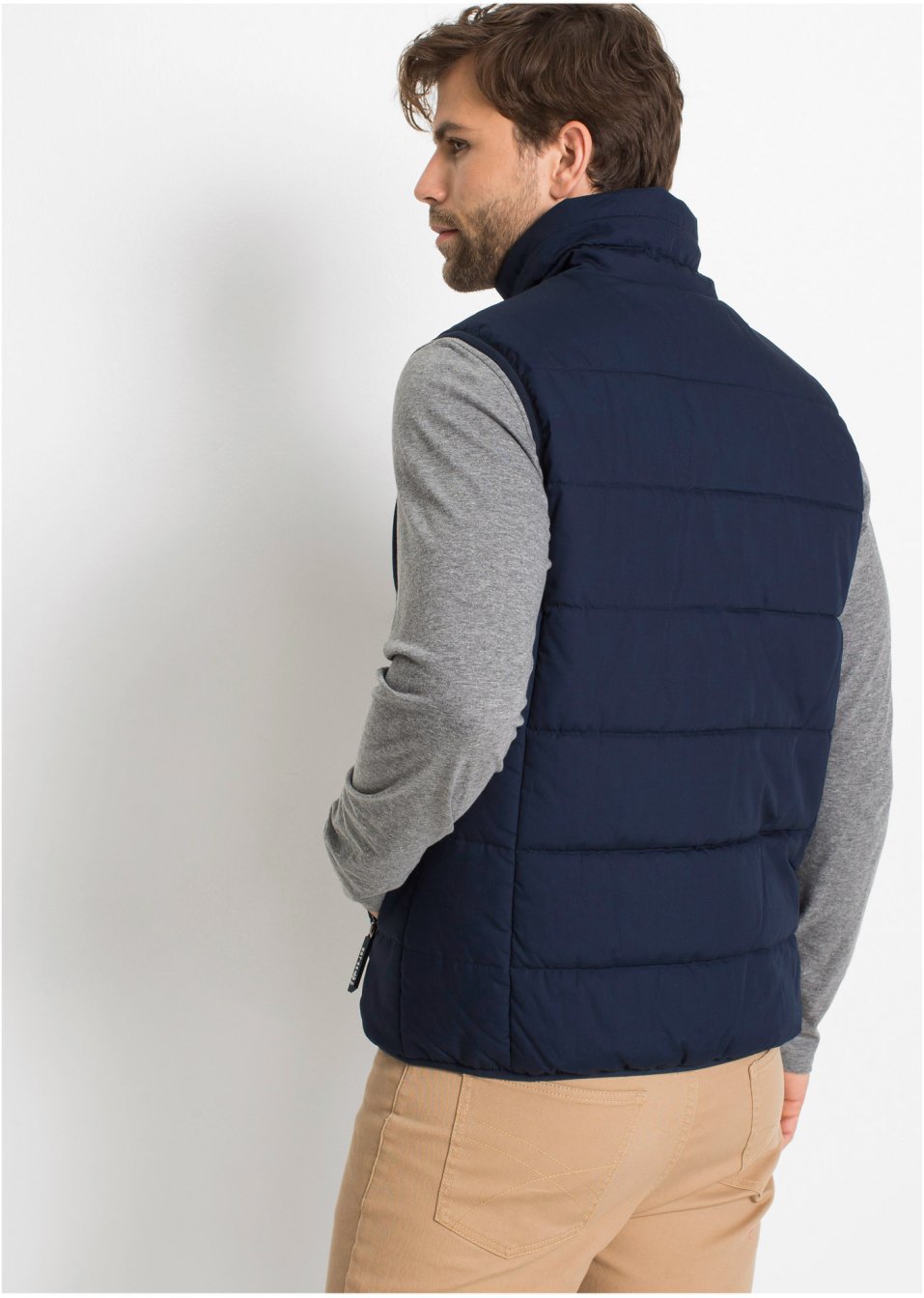Gilet sans manches outdoor à col montant