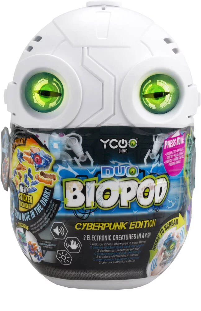 BIOPOD DUO CYBERPUNK CAPSULE AVEC 2 CREATURES