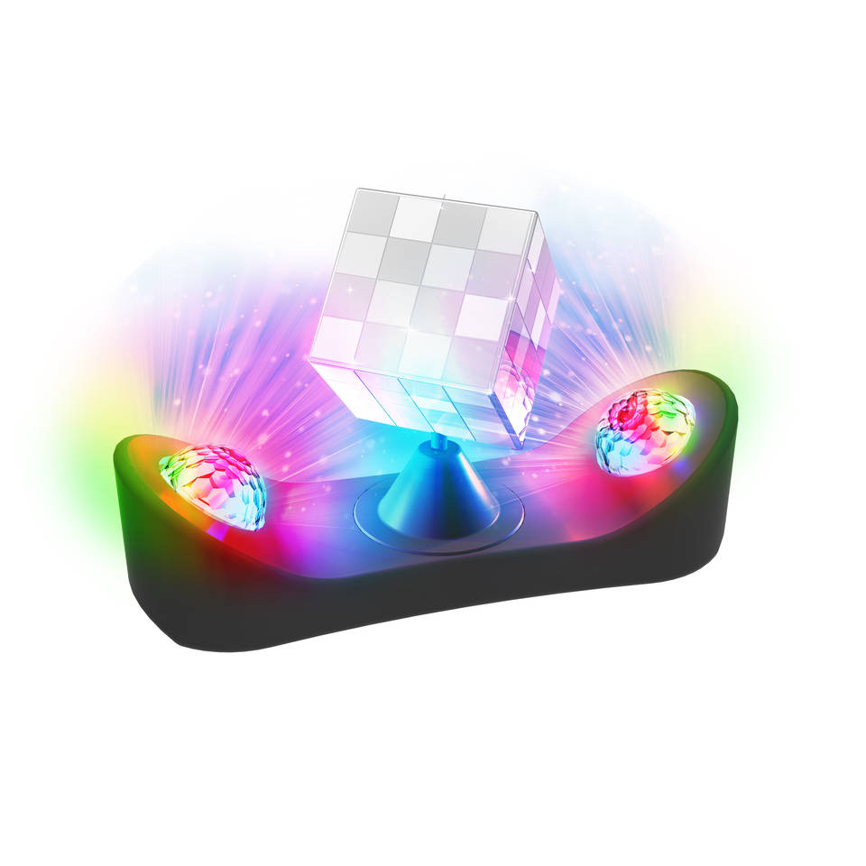 iDance galaxy projector met duo discobal