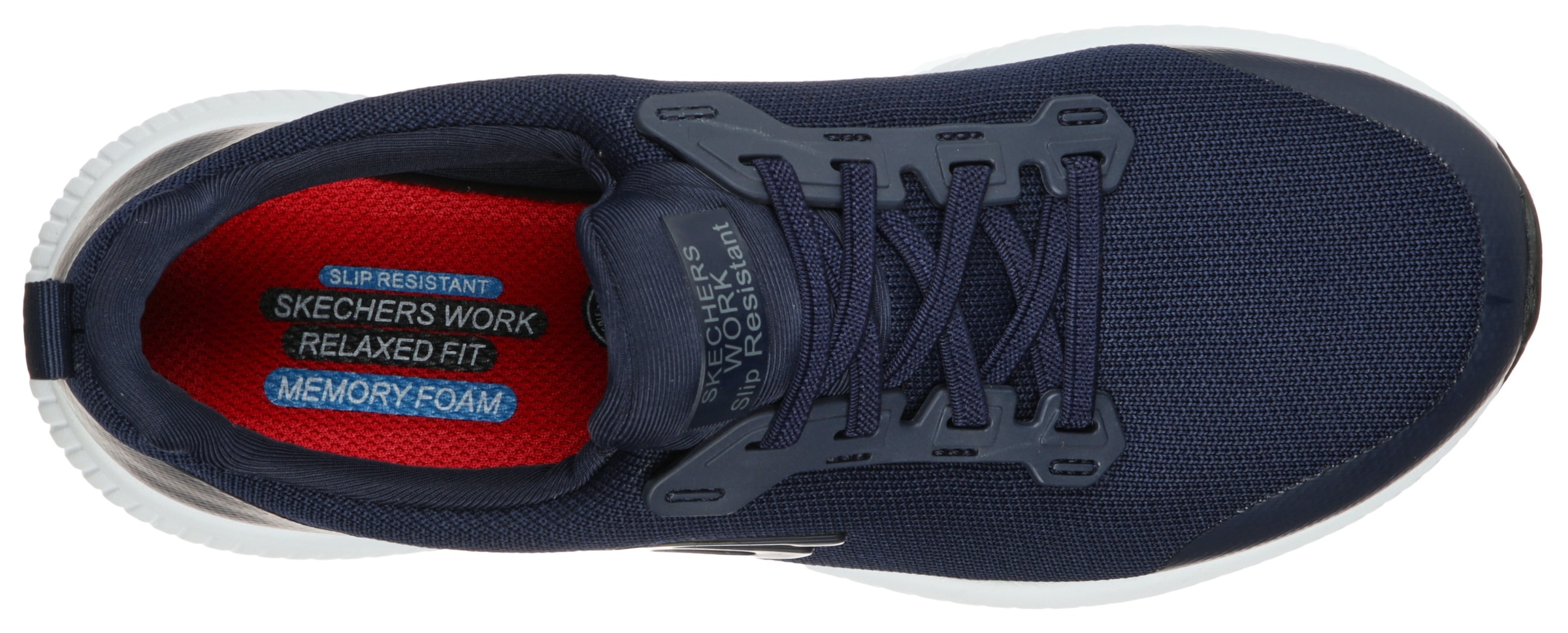 Skechers Berufsschuh »SQUAD SR«  , Sneaker für Gastronomie & Pflege mit gepolstertem Schaftrand