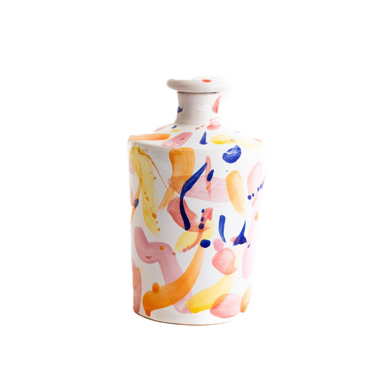 Val Pottery  Carlota karaffel, multi - H18 cm.