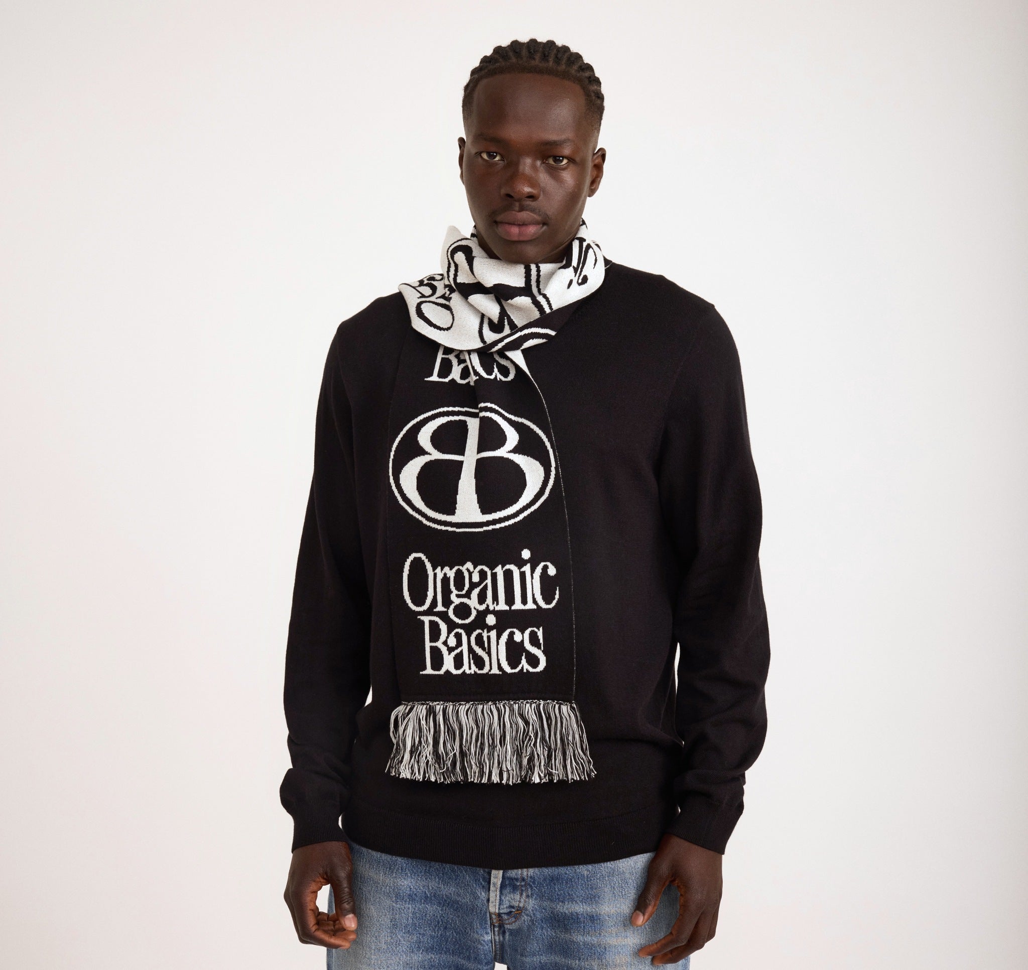 COTTON<br>Soft Knit Crewneck Sweater