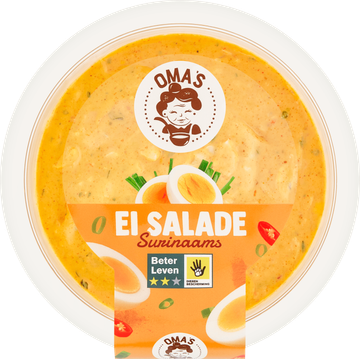 Oma's Ei Salade Surinaams 160 g