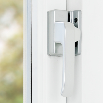 AXA Raamsluiting design met nok links aluminium